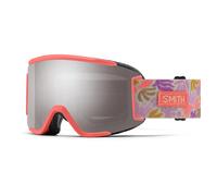 Smith Optics Masque de ski Squad S Flare Flora ChromaPop Sun Platinum Mirror + Clear