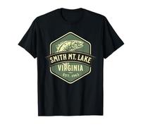 Smith Mountain Lake Virginia 1963 Motif Poisson T-Shirt