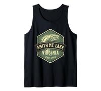 Smith Mountain Lake Virginia 1963 Motif Poisson Vieilli Débardeur