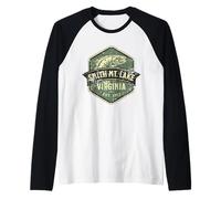 Smith Mountain Lake Virginia 1963 Motif Poisson Vieilli Manche Raglan
