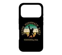 Smith Mountain Lake Virginia Sasquatch Peace Bigfoot Design Coque pour iPhone 17 Pro