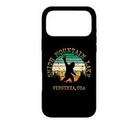 Smith Mountain Lake Virginia Sasquatch Peace Bigfoot Design Coque pour iPhone 17 Pro Max