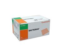 Smith & Nephew Bactigras Pack de 50 Pansements de Tulle Gras 5 x 5 cm