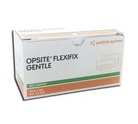 Smith & Nephew Opsite Flexifix Gentle 10cm x 5m, Film de fixation transparent en rouleau avec adhésif siliconé.