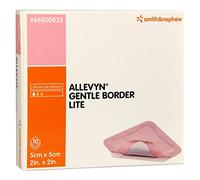 Smith & Nephew Pack de 10 Pansements Hydrocellulaire Siliconé Extra-Mince 5 x 5 cm