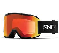 Smith Optics Squad Adult Snow Goggles - Black/Chromapop Everyday Red Mirror/One Size