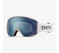 Masque De Ski Smith Preview Raw Htgt Undyed Chromapop Everyday Blue Mirror Cat 2 Homme Blanc 2027 taille U
