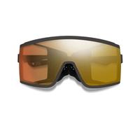 Smith - Lunettes de soleil photochromiques - Pursuit Matte Gravy ChromaPop Glacier Photochromic Copper Gold Mirror - Noir Noir