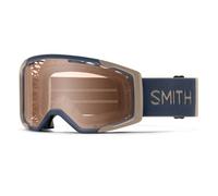 Smith - Masque de VTT - Rhythm Mtb Royal Navy / Summit Chromapop Amber Low Light en Silicone - Bleu Bleu