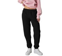 Smith & Solo Pantalon de Jogging Femme en Coton - Chaud, Moderne, Idéal pour l’Hiver et Le Sport (Noir, XL)