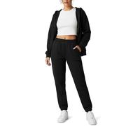 Smith & Solo Pantalon de jogging pour femme - Pantalon de sport d'hiver en coton pour femmes, pantalon de course fitness taille haute, pantalon de survêtement long, pantalon de jogging pantalon