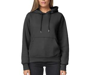 Smith & Solo Sweat à Capuche pour Femme - En Coton - Long - Col Rond - Coupe Ajustée - Loisirs - Sport - T-shirt à Manches Longues