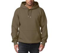 Smith & Solo Sweat à capuche pour homme - Sweat-shirt à col rond - Manches longues - Coupe ajustée - Entraînement - Sweat à capuche - Pull - Mélange de coton de qualité supérieure pour homme, Capuche