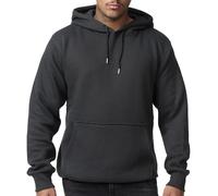 Smith & Solo Sweat a Capuche pour Homme, Sweatshirt col Rond, Manches Longues, Slim Coupe , Hoody, Pull, Mélange de Coton de Haute qualité pour Homme (Antrasite, 3XL)