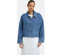 Smith & Soul Smith & Soul Blue Boxy Denim Jacket with Patch Pockets