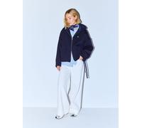 Smith & Soul Smith & Soul Blue Hooded Scuba Casual Jacket