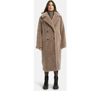 Smith & Soul Smith & Soul Brown Teddy Faux Fur Coat