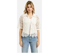 Smith & Soul Smith & Soul Cream Crochet Half Sleeve Shirt Cream Medium (EU 40-42)