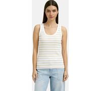 Smith & Soul Smith & Soul Fitted Rib Tank Top with Tennis Racket Motif