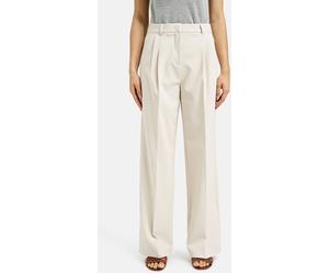 Smith & Soul Smith & Soul Natural Woven Straight Leg Trousers With Pleats
