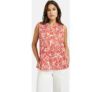 Smith & Soul Smith & Soul Orange Sleeveless V-Neck Cotton Blouse