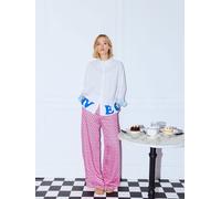 Smith & Soul Smith & Soul White Shirt Blouse With AVEC AMOUR Slogan White XXL (EU 48-50)