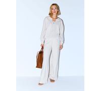 Smith & Soul Smith & Soul White Sweatshirt With Balloon Hem