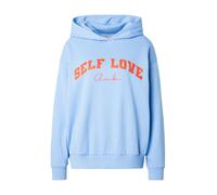 Smith&Soul Sweat-shirt 'Self Love' bleu ciel / corail, Taille L