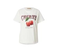 Smith&Soul T-shirt vert / lie de vin / rouge cerise / blanc, Taille XS