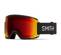 Smith - Squad Black Chromapop Sun Red Mirror + Yellow - Masque de Ski