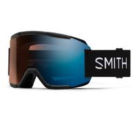 Smith - Masque de ski photochromique - Squad Black Chromapop Pro Photochromic Blue Mirror en Silicone - Noir Noir