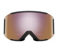 Smith - Squad Mag Asian Fit Black Chromapop Everyday Rose Gold Mirror + Chromapop Storm Rose Flash - Masque de Ski