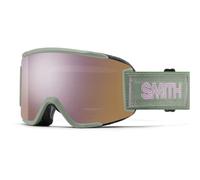 Smith - Squad S ChromaPop Cat 2 - Masque ski Olive Warm Steel - Chromapop Everyday Rose Gold Mirror Cat 2 + Clear Cat 0