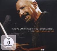 Steve Smith & Vital Info – Live: One Great Night – CD (PRESALE 15/05/2026)