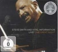 Steve Smith & Vital Info – Live: One Great Night – CD (PRESALE 15/05/2026)