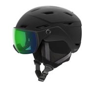 Casque à visière Smith Survey (Matte Black Chromapop Everyday Green Mirror) XL (63-67 cm)