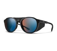 Smith - Lunettes de soleil de montagne - Venture Matte Black Chromapop Glacier Photochromic Copper Blue Mirror - Noir Noir