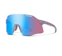 Smith - Vert Cat 1 - Lunettes vélo Matte Meteorite Crystal - ChromaPop Low Light Rose Blue Mirror Cat 1 + Clear Cat 0