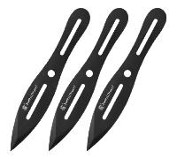 Smith & Wesson Bullseye 8" Couteaux de Lancer, Pack de 3 SWTK8BCP