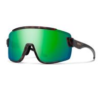 Smith - Wildcat ChromaPop Photochromic Mirror S3 + S0 - Lunettes vélo - matte tortoise / green mirror + clear
