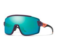Smith - Wildcat ChromaPop Cat 3 - Lunettes vélo Matte Purple / Cinder / Hi Viz - ChromaPop Opal Mirror Cat 3 + Clear Cat 0