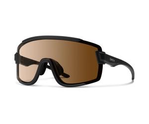 Smith - WildcatChromaPop Photochromic S1-3 + S0 - Lunettes vélo - matte black / brown + clear
