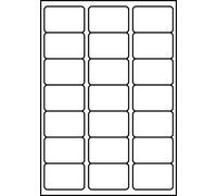 SmithPackaging Lot de 2100 étiquettes d'adresse autocollantes A4, 21 étiquettes par feuille, 100 feuilles, 63,5 x 38,1 mm