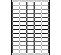 SmithPackaging Lot de 6500 étiquettes d'adresse autocollantes A4, 65 étiquettes par feuille, 100 feuilles, 38,1 x 21,2 mm