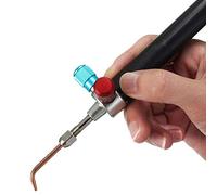 Smiths Little Oxy Propane Pistolet à souder avec 5 embouts pour métal doré et argenté