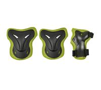 SMJ sport Kit de Protection pour Enfants pour Enfants SingBS-P003 Noir/Vert XS