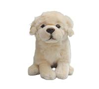 SMJWH Adorable Chien Labrador en Peluche, Chiot réaliste, Doux et câlin, Debout ou Assis - Cadeau for Les Amoureux des Chiens(Sitting Posture)