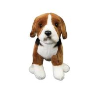 SMJWH Adorable Chiot Beagle en Peluche, réaliste, Chien de Chasse, for Les (Royaume-Uni)
