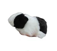 SMJWH Adorable Cochon d'Inde en Peluche, Hamster Tout Doux, Rongeur réaliste, Jouet Moelleux for et Adultes(Black)