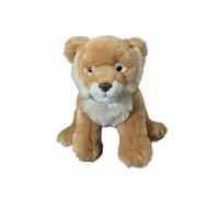 SMJWH Adorable lionceau en Peluche, lionne Toute Douce, Jouet éducatif sur Le thème de la Faune, Disponible Position Assise ou couchée(Sitting Height 25cm)